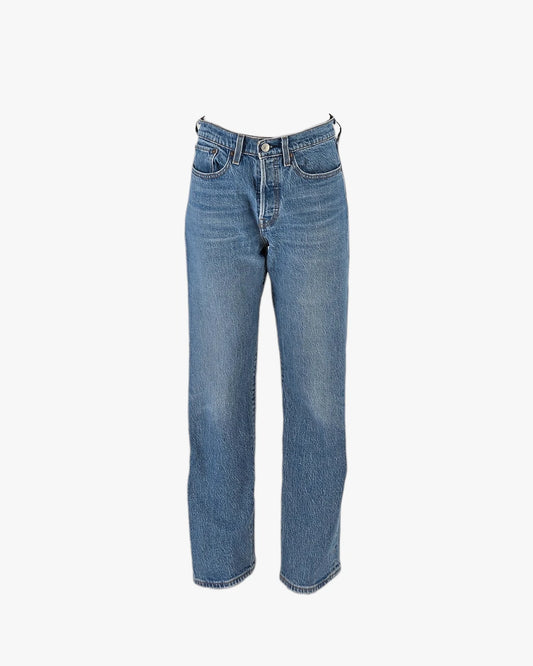 LEVI'S Medium Wash Straight Jeans