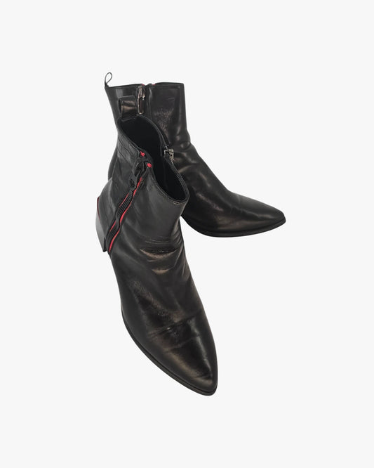 Urban Edge Zip Ankle Boots