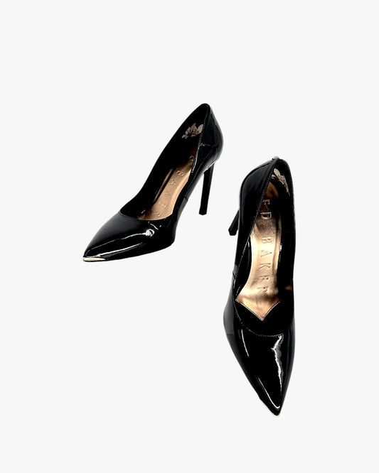 Black Patent Elegance Heels