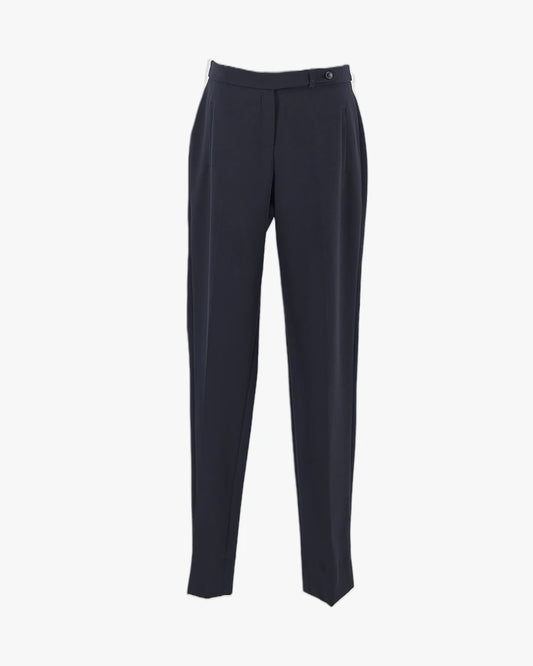 Maison 123 Navy Tailored Trousers