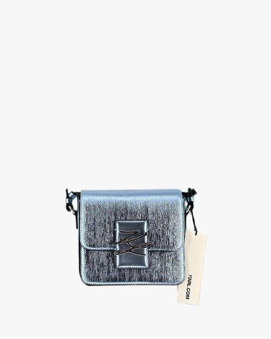 Karl Lagerfeld Metallic Mini Crossbody