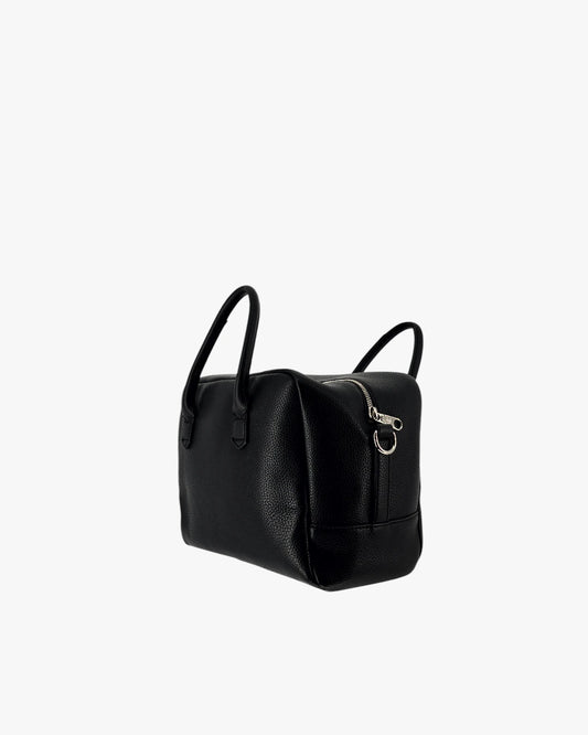 Tommy Hilfiger - Black Leather Bowling Bag