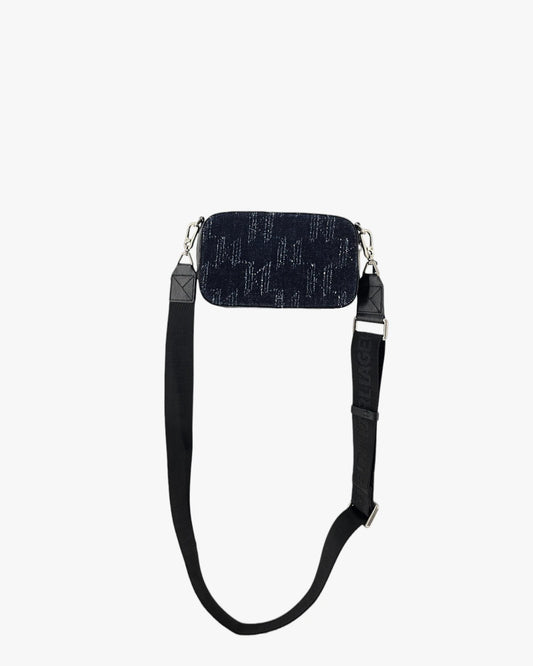 Karl Lagerfeld Dark Monogram Mini Crossbody