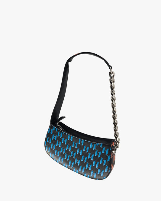 Karl Lagerfeld Ð Monogram Shoulder Bag (Pink & Black)