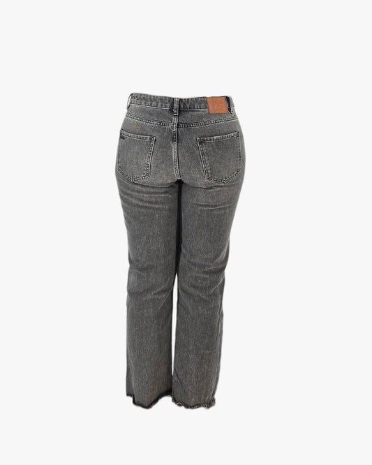 B&S Ash Grey Relaxed Jeans