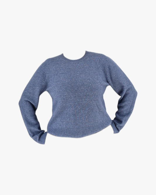 Blue Knit Sweater