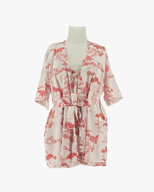 Blush Garden Sleep Dress & Robe Set