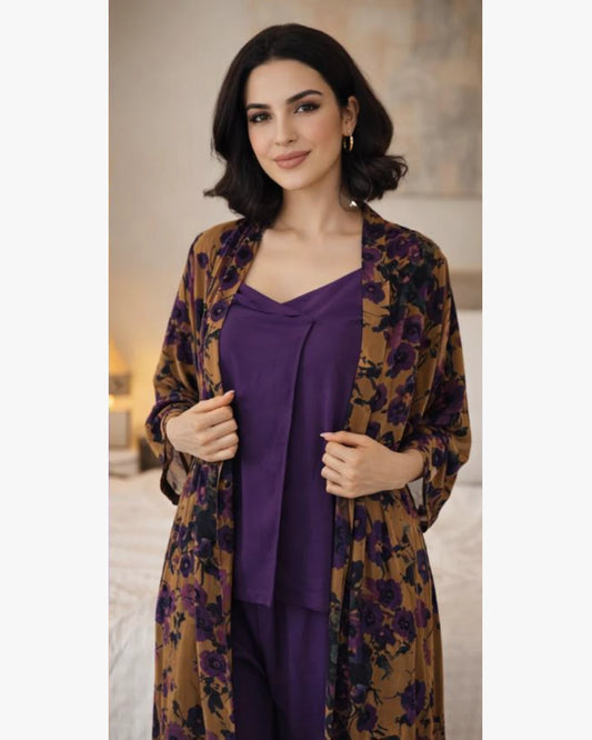 Amethyst Bloom Sleep Set