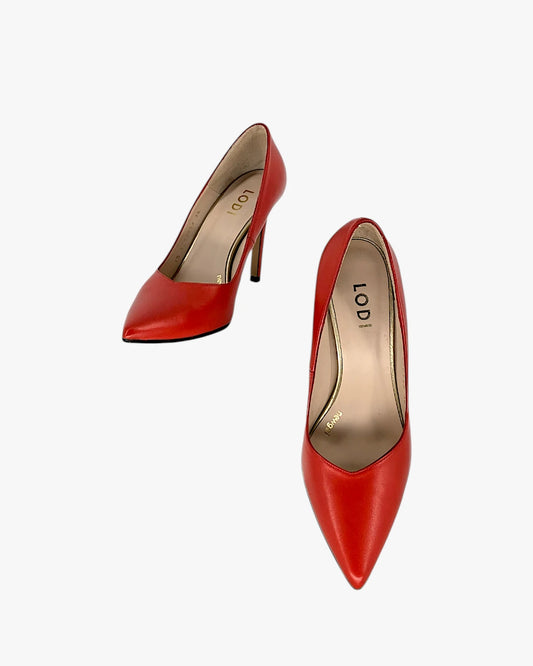 Classic Red Power Heels