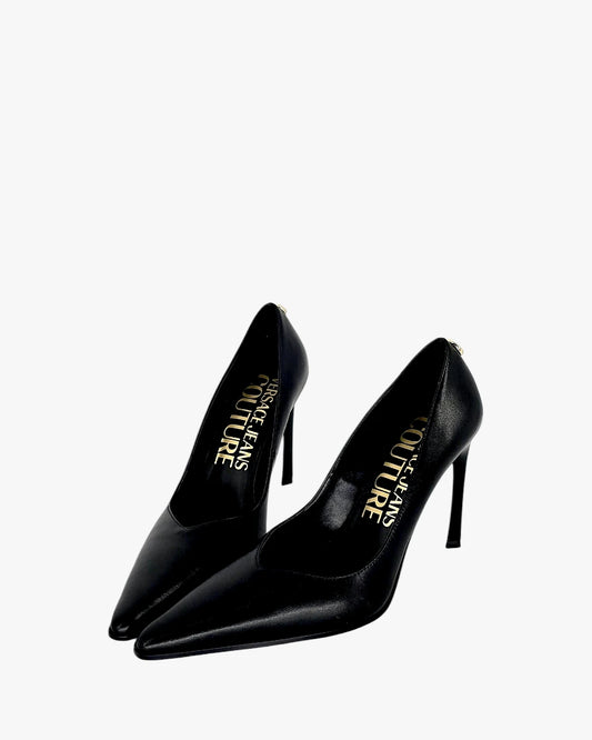 Black Patent Statement Heels