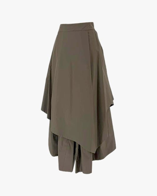 Urban Sense Asymmetrical Layered Skirt