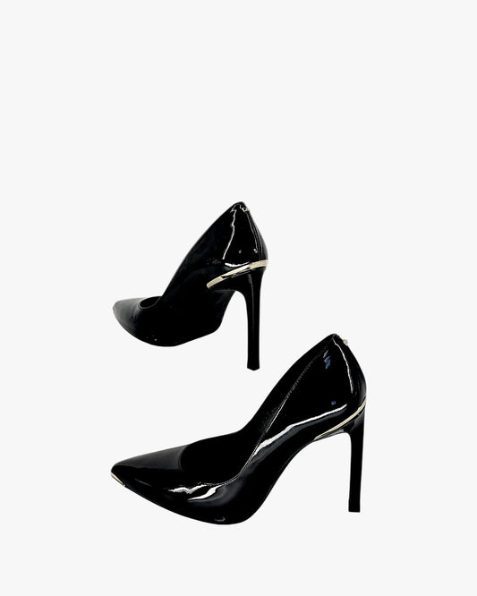 Black Patent Elegance Heels