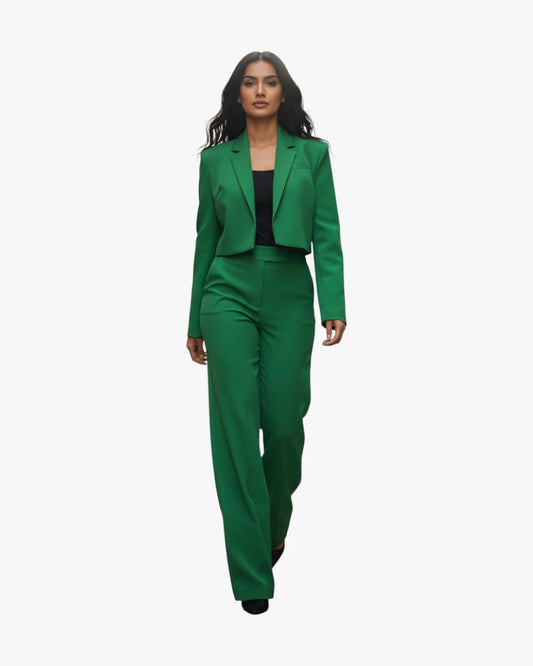 PINKO Green Tailored Suit (Blazer & Pants)