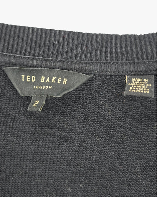 Black Graphic Sweatshirt