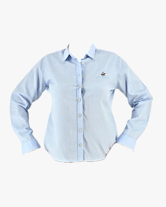 Light Blue Classic Button-Down Shirt