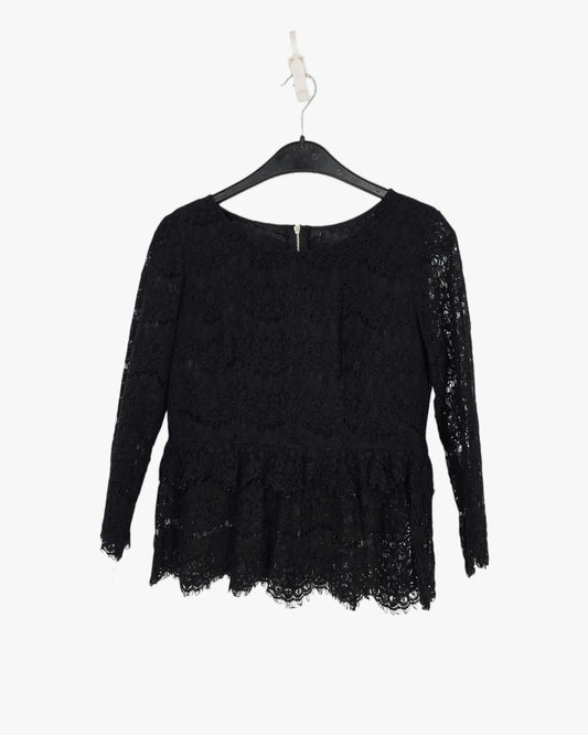 Lace Long-Sleeve Top