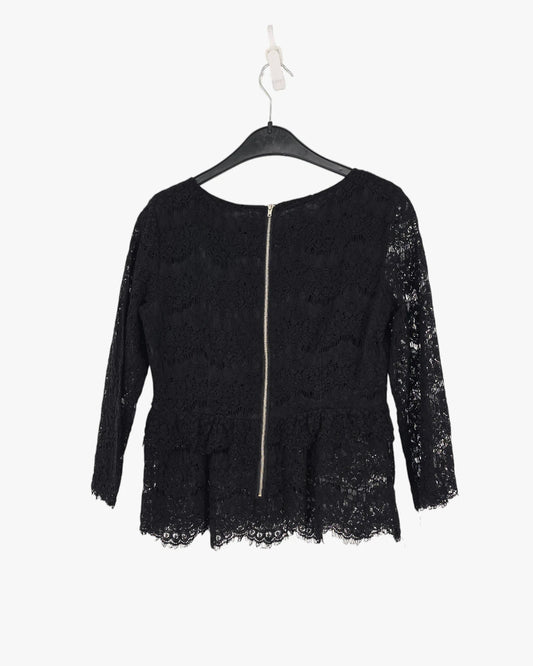 Lace Long-Sleeve Top