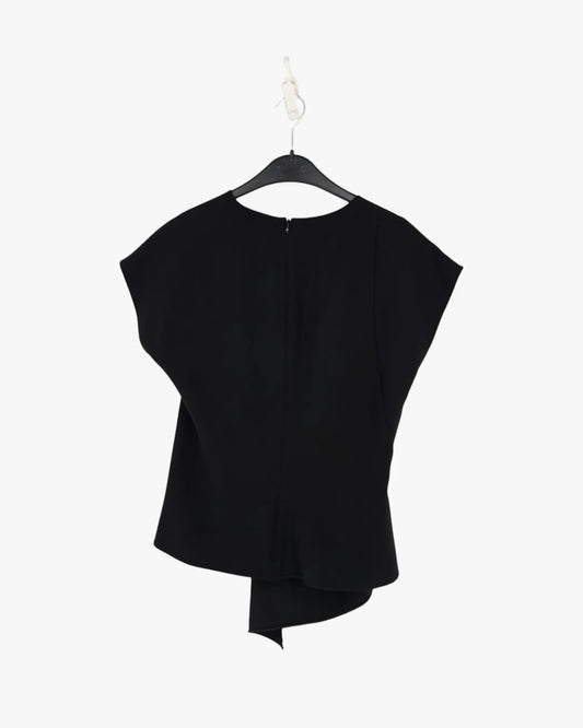 Asymmetrical Wrap-Style Top